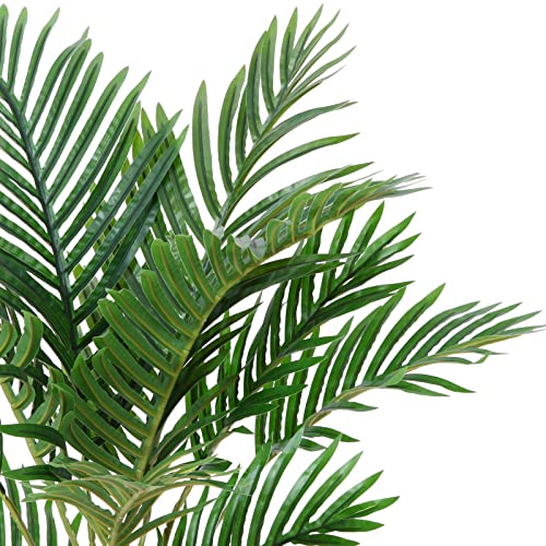 Kunstpflanzen Groß 90cm Künstliche Palme Pflanzen Fake Pflanzen Plastik Kunstpalme Pflanze Deko für Home Wohnzimmer Schlafzimmer(1PACK) – Bild 4