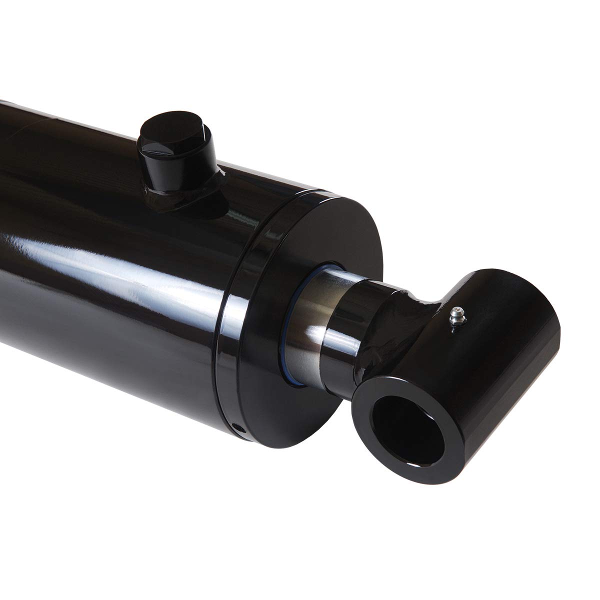 Magister Hydraulic Cylinder 5" Bore x 48" Stroke, Welded Hydraulic Ram with Cross Tube Ends, Double Acting Hydraulic Piston 3500 PSI (WCT 5x48)
