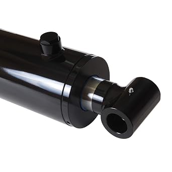Magister Hydraulic Cylinder 5 Bore x 14 Stroke, Welded Hydraulic Ram with Cross Tube Ends, Double Acting Hydraulic Piston 3500 PSI (WCT 5x14)