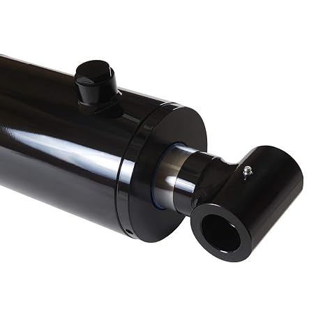 Magister Hydraulic Cylinder 5 Bore x 14 Stroke, Welded Hydraulic Ram with Cross Tube Ends, Double Acting Hydraulic Piston 3500 PSI (WCT 5x14)