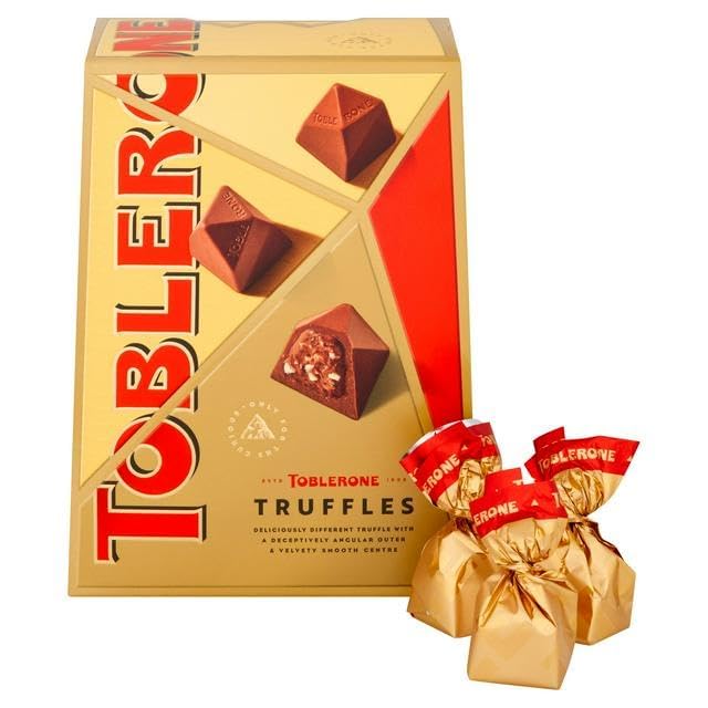 Toblerone Truffles Chocolate Treats Pack With Velvety Smooth Milk Chocolate Centre With Crunchy Almond Nougat 180Gm Gift Box (B0CWVLLD2F) Amazon Price History, Amazon Price Tracker