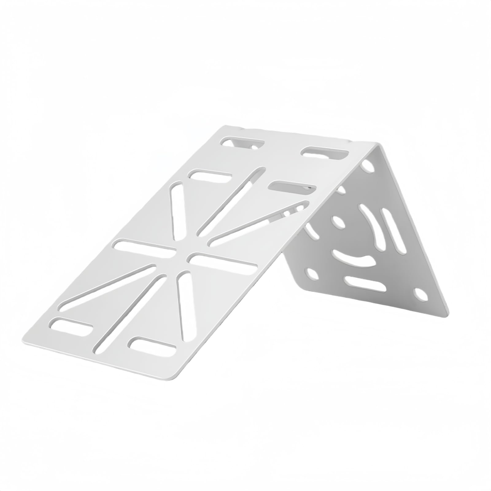 Soporte de pared de seguridad CCTV con pico de pato y adaptador en forma de L para cámaras domo y paneles solares, incluye 2 bridas adicionales de 30 cm