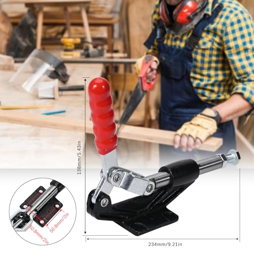 Image of 1-Pack, 304H Push Pull Toggle Clamp, 1,499 lb Holding Capacity