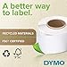DYMO LW Durable Labels for LabelWriter Label Printers, White Poly, 1” x 2-1/8”, 1 Roll of 160