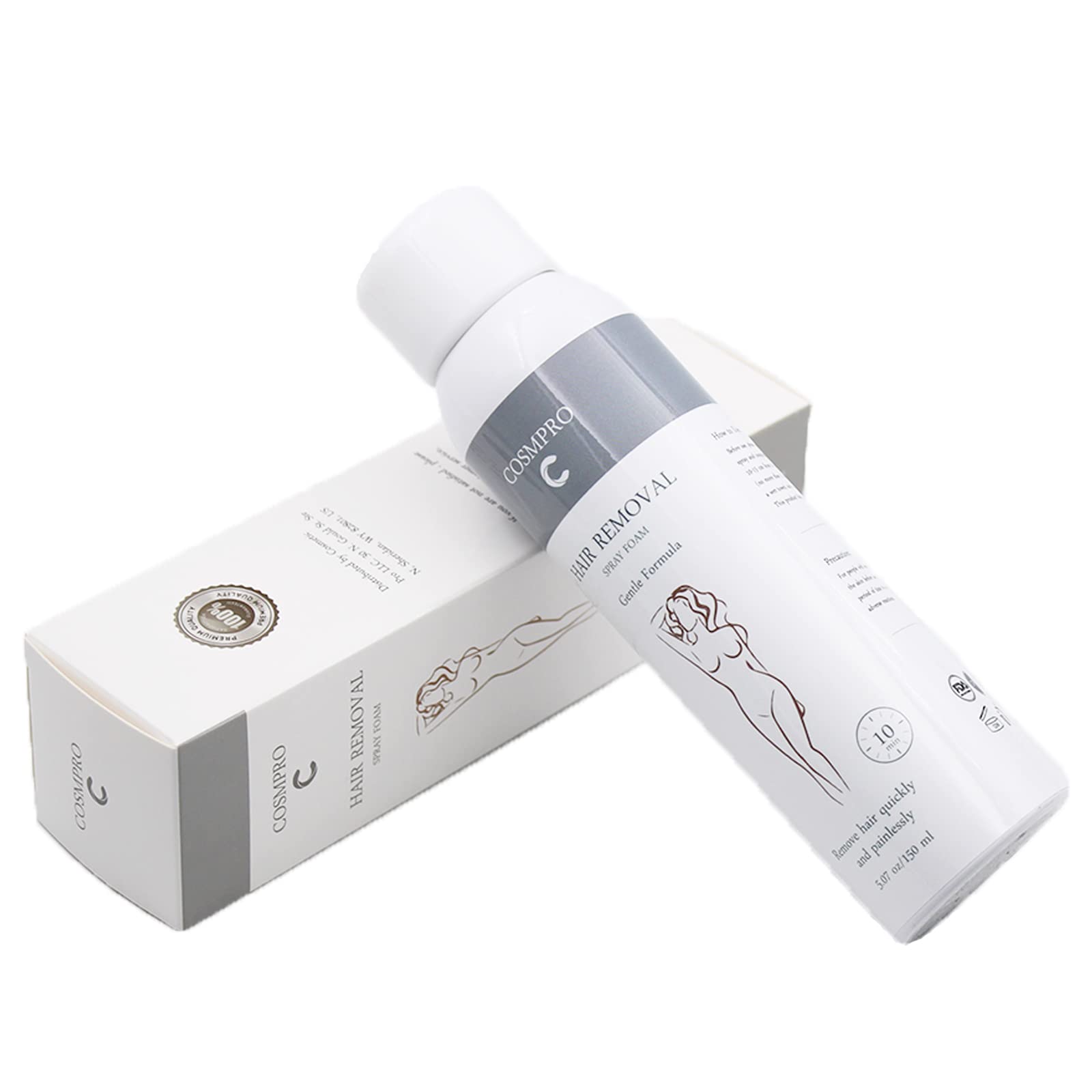 Cosmpro hair removal spray for women men hair removal cream 150ml For Body