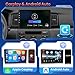 Inefala [2G+64G] Android 15 Car Radio for Toyota Corolla EX 2005-2012 with Wireless Carplay/Android Auto, 9 Inch HD Touchscreen for Corolla Stereo with GPS 5GHz WiFi Bluetooth SWC Backup Camera MIC