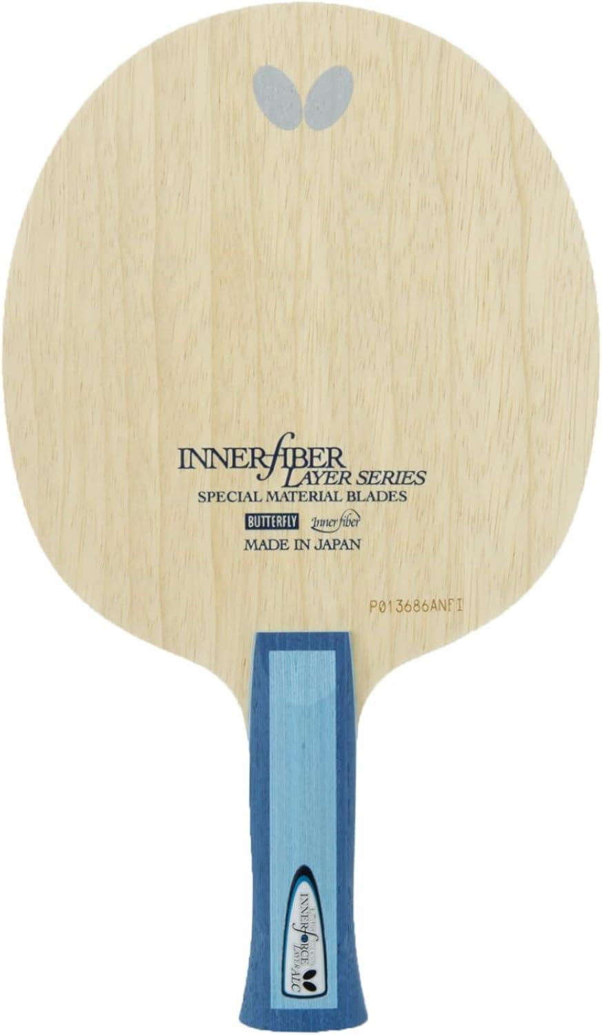 Butterfly Innerforce Layer ALC Table Tennis Blade - ALC Carbon Fiber Blade - Innerfiber Layer Series - Professional Table Tennis Blade - an, FL, and ST Handle Styles - Made in Japan