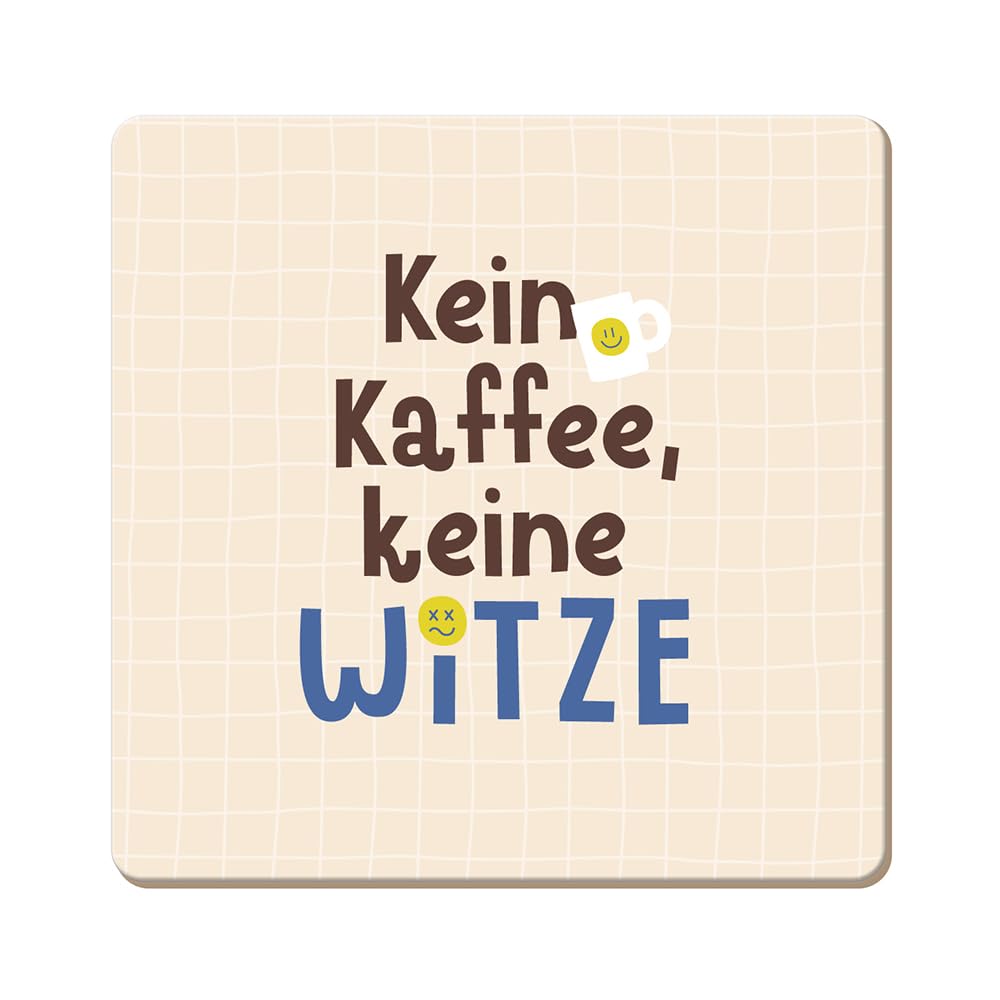 Graphic Workshop Funny Cork Coaster | No Coffee