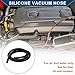 Hihaha Silicone Vacuum Tubing Hose Automotive Vacuum Line High Temperature 6ft 1/2