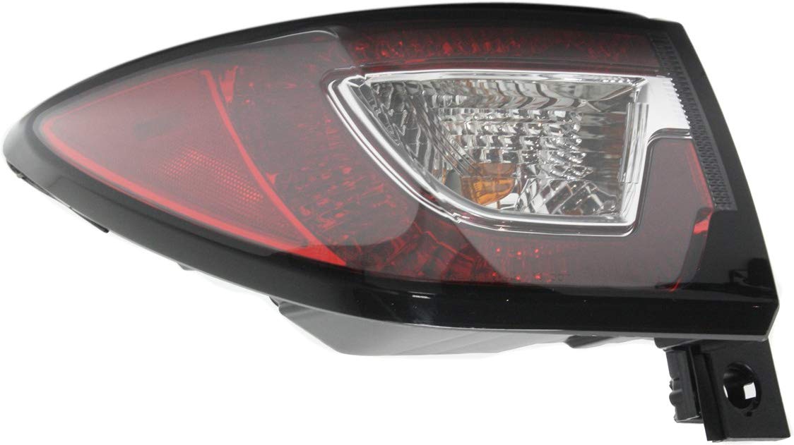 Evan Fischer Driver Side, Outer Tail Light Compatible with 2013-2017 Chevrolet Traverse - GM2804112