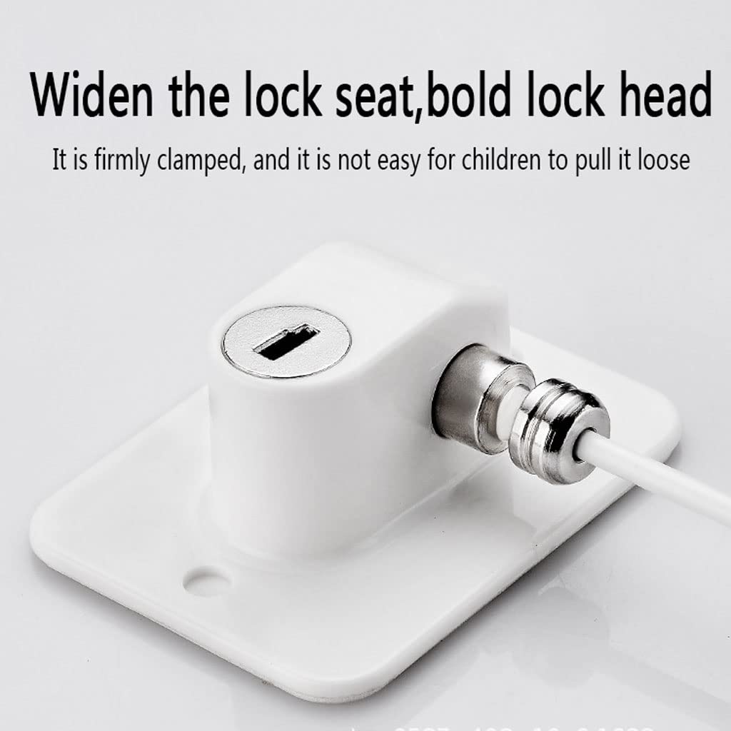 Restrictor de Ventana Cerraduras de Seguridad para niños,Restrictor de Ventana a Prueba de niños,Cerraduras de Ventana de Seguridad con Llaves de Tornillos,Cerraduras de Ventana CE
