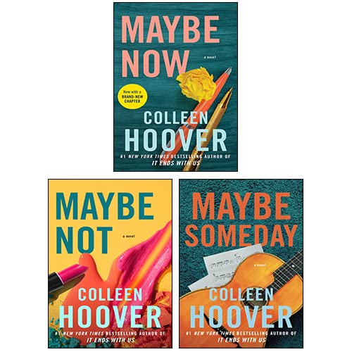 Colleen Hoover 3 Books Collection Set (Maybe Someday, Maybe Not, Maybe Now) Colleen Hoover