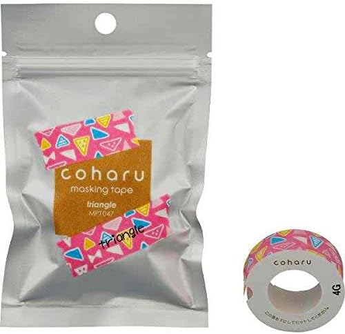 COHARU Thermal Paper Masking Tape, Triangle