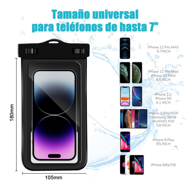 Accesorios De Telefonía, Wireless bolsa celular contra agua Marca ZCGOINGTECH (2)