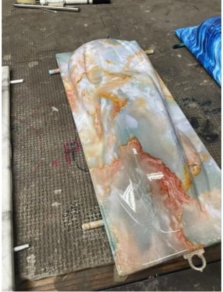 STColor Ston005-Water Transfer Printing/Hydrographics/Hydro Dipping Film-Blue Onyx-50cm Widthx400cm Length