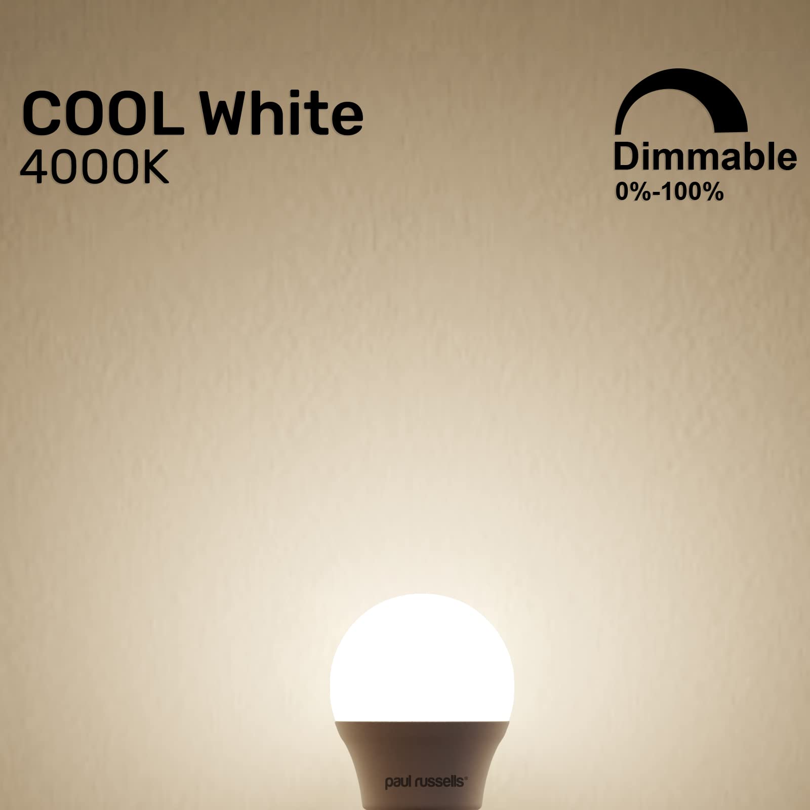 paul russells LED Golf Ball, Small Edison Dimmable Screw Light, 5.5W E14 G45 LED Bulbs, 40w Equivalent - Image 3