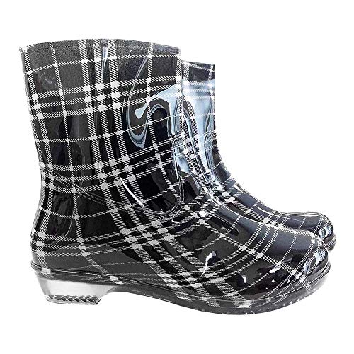 Reis Btdkcheck_Bw38 Grensho - Zapatillas de PVC, color blanco y negro, talla 38