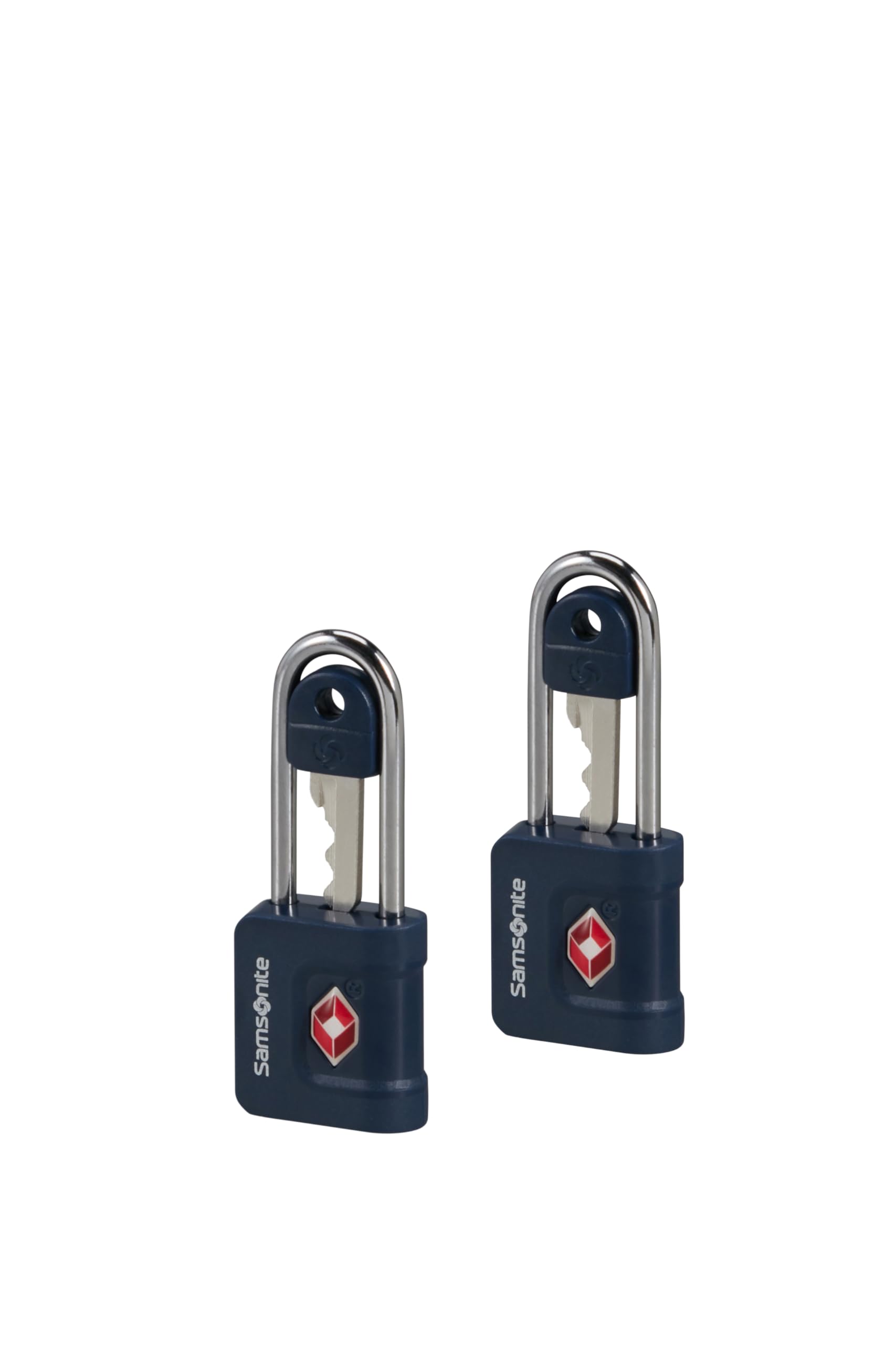 Samsonite TA Revolution – TSA Key Lock (Set of 2), Secure Luggage Lock for Suitcases & Bags, Blue (Midnight Blue)