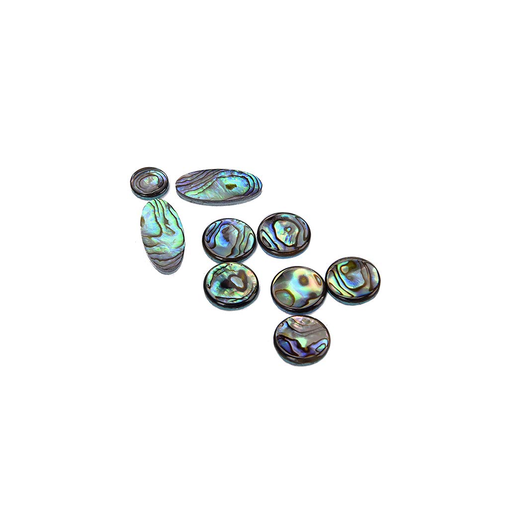 Alnicov High Quanlity Lot de 9 boutons de saxophone soprano soprano alto ténor avec perles de saxophone soprano pour clés Multicolore