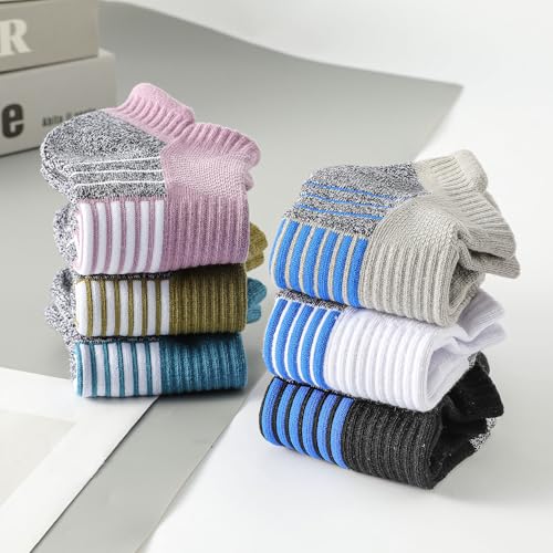 3 Pack Ankle Socks for Women Men - Mesh Breathable Heel Tab Non-Slip Arch Support Lightweight Comfortable Socks2