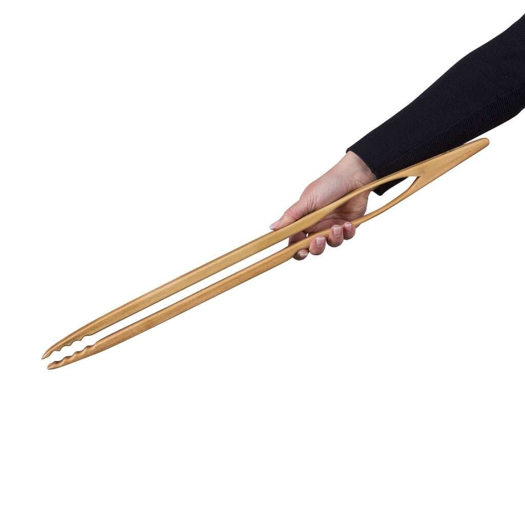 Grillzange Zetzsche 60 cm lang aus Buchen Holz, made in Germany
