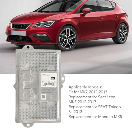 Balasto 5F0941472 Seat León MK3 módulo de control faros LED de repuesto original 3
