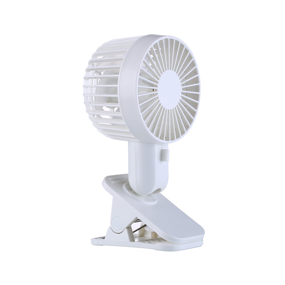 Powerful Double blade Fan with Clip USB Powered ONLY (No Battery