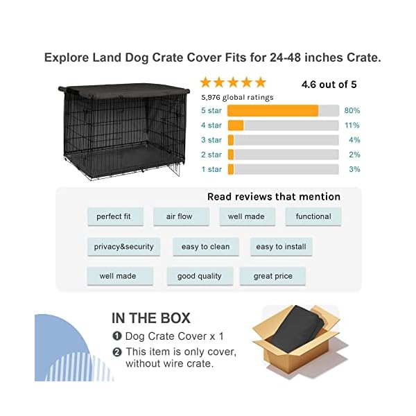 Polyester Pet Kennel Cover