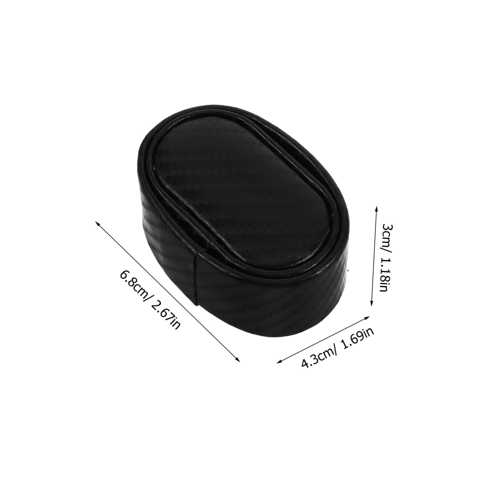 GALPADA 5pcs PU Watch Pillows for Jewelry Display and Storage Compact Travel Friendly Design Easy to Clean for Watch Cases Black