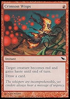 Magic The Gathering - Crimson Wisps - Shadowmoor
