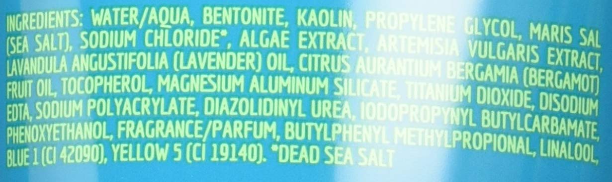 Freeman Anti-Stress Clay Facial Mask with Dead Sea Minerals, Balancing and Clearing Beauty Face Mask, 6 oz : Face Mask : Beauty & Personal Care