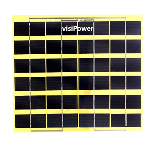 YZY TECH visiPower 5W 12V 410mA Solar Panel Glass Fiber Module Charger Solar Cell for Outdoor Event