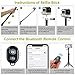 Alfort Palo Selfie, Selfie Stick Bluetooth Trípode Portátil con Control Remoto per...