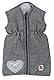 Bayer Chic 2000 792 76 Born Puppenschlafsack für Baby-Puppen bis 55 cm, Puppenkleidung, 3-8 Jahre, Puppenzubehör, Jeans grau
