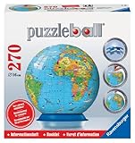 Descriptif produit : Mappemonde livret puzzleball 270p