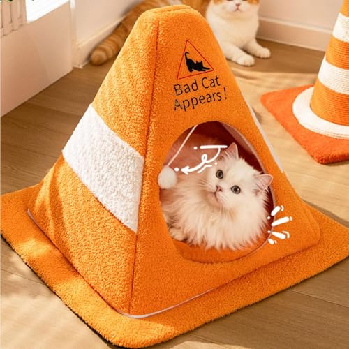 Lit pour chat d'intérieur lavable réglant les problèmes de poils - 4