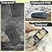 S22 Rugged Flip Phone Unlocked (16GB) 2.8'' Touchscreen Smart Cell Phone Android 11, IP68 Water Resistant, 4G LTE GSM Single Sim (Black)