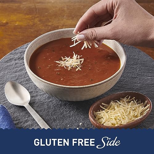 Image of Progresso Tomato Basil Canned Soup, Gluten Free, 19 oz, Pack of 4 | Vegetable classics, 1 /2 cup vegetables per serving, 120 calories, No artificial flavors, Pull-top cans