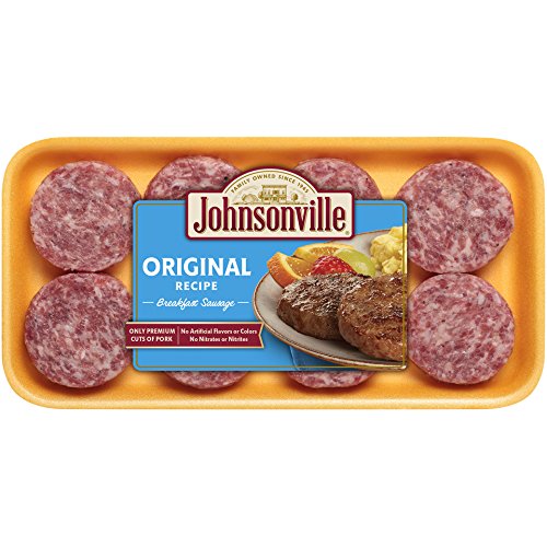 Johnsonville Original Breakfast Sausage Patties, 8 Count, 12 oz (FROZEN)