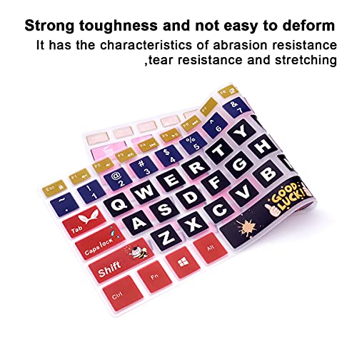 Protector de teclado de silicona para Dell 14 5481 5482 5485 5491 y más miniatura 3