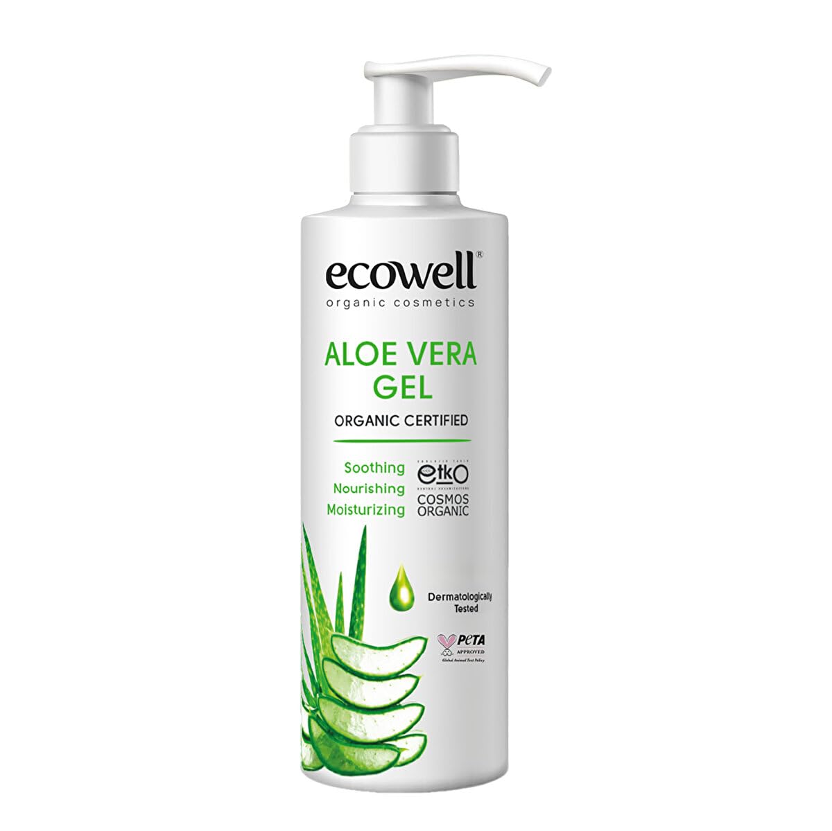 Ecowell Organik Aloe Vera Jel (200 ml)