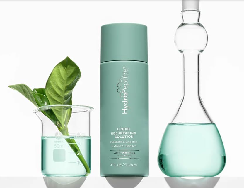 Miniatura 7 de HydroPeptide Solución líquida de rejuvenecimiento, exfoliante diario sin enjuague con 2% de ácido salicílico, exfolia e ilumina, 4 onzas