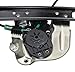 A-Premium Power Window Regulator Without Motor Compatible with BMW X5 2000-2006 Front Driver Side