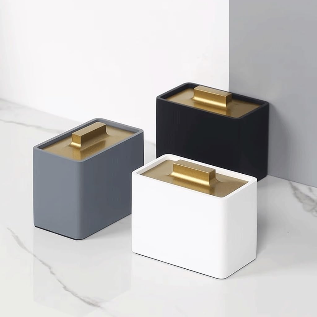 Soportes para Palillos de Dientes Caja De Almacenamiento De Bastoncillos De Algodón For Palillos De Dientes Dispensador de Palillos de Dientes(4)
