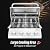 Chaleur Stainless Steel Built-In Gas Grill for Outdoor Kitchen, Individual Burners - 600°F Max Heat with Built-In Thermometer, Ideal for BBQ, Outdoor Grilling & Kitchen Accessories (4 Burners)