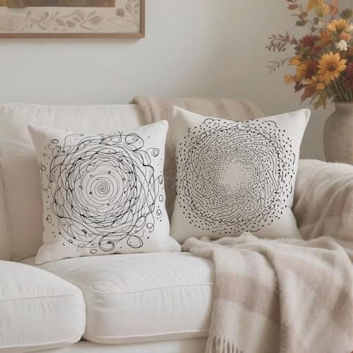 Housse coussin 70x70cm imperméable pour protéger vos grands coussins des taches