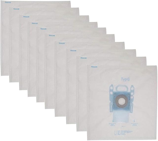 Rediboom 10 Pack Type G Dust Bag for Bosch GL30 BSG7 BSGL5 BGL45 Siemens VSZ5 VSM5 VSZ6 VS07 VSQ4 VSQ5