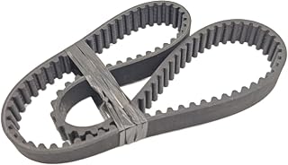 PJLANG STD3M 156 Correa de distribución síncrona de caucho (156-S3M), ancho 3/5/8/10 mm, longitud 156 mm, 52 dientes, color negro(Width 8mm)