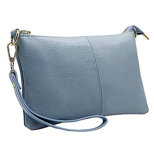 Image of Beurlike Leather Wristlet Wallet Clutch Purses For Women Small Crossbody Phone Bags