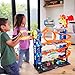 Hot Wheels City Ultimate Garage Track Set with 2 Die-Cast Toy Cars & Car-Eating Dragon, Stores 50+ Vehicles, 4 Levels